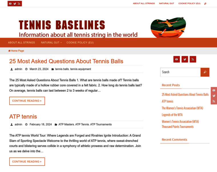 Tennisbaselines.com thumbnail