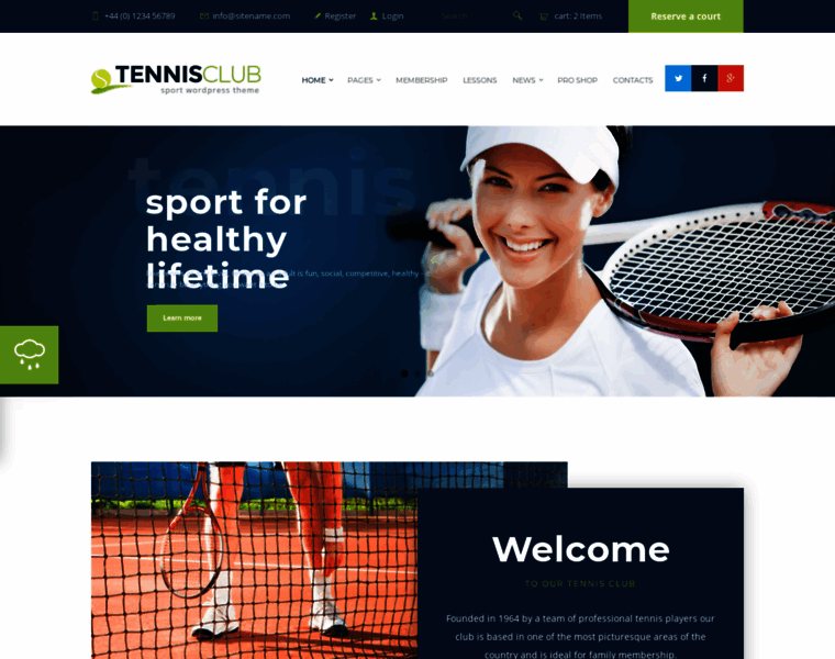 Tennisclub-html.themerex.net thumbnail