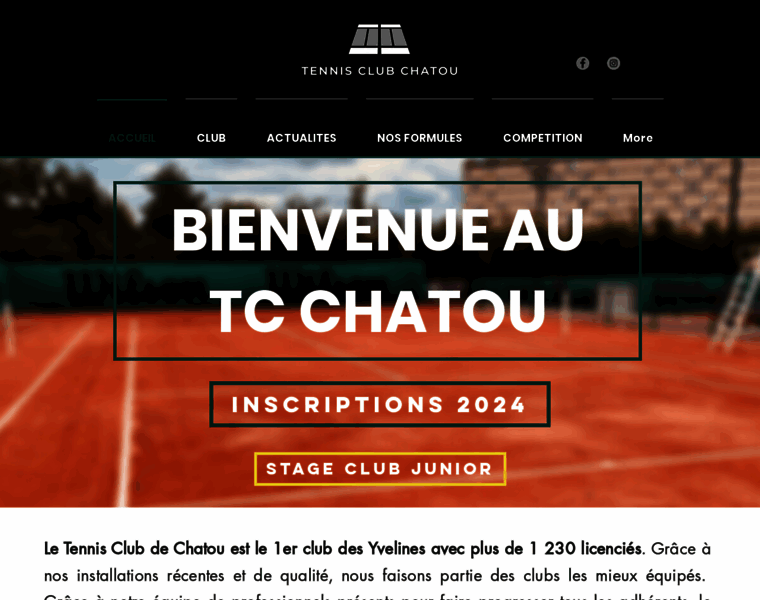 Tennisclubchatou.com thumbnail