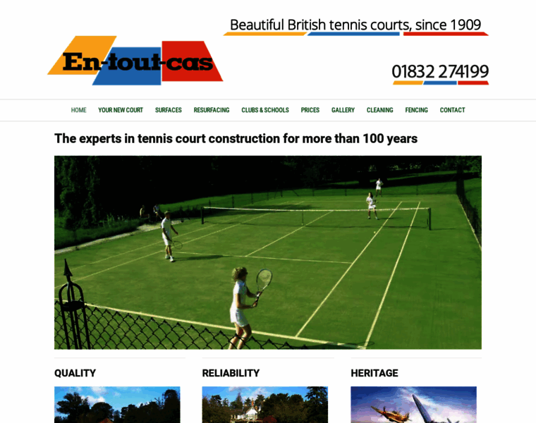Tenniscourtsuk.co.uk thumbnail