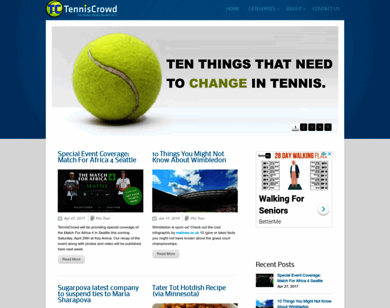 Tenniscrowd.com thumbnail