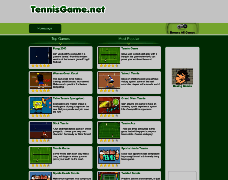 Tennisgame.net thumbnail