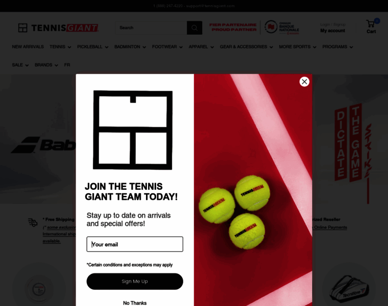 Tennisgiant.com thumbnail