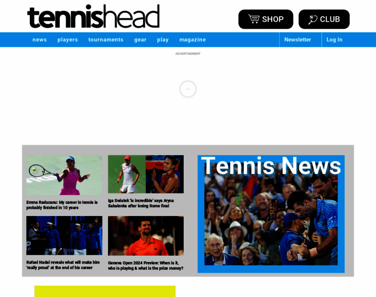 Tennishead.net thumbnail