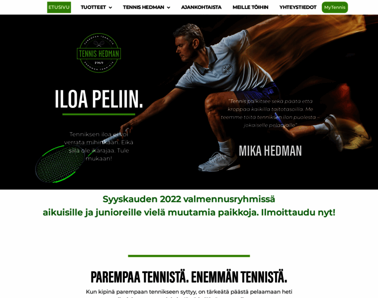 Tennishedman.fi thumbnail