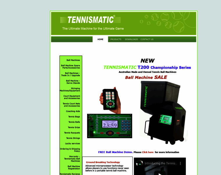 Tennismatic.com thumbnail