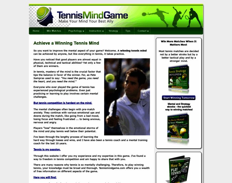 Tennismindgame.com thumbnail