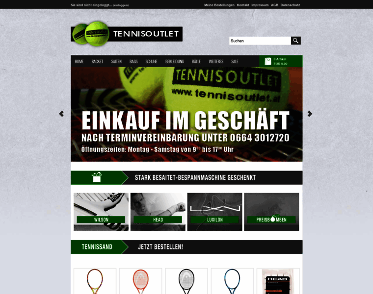 Tennisoutlet.at thumbnail