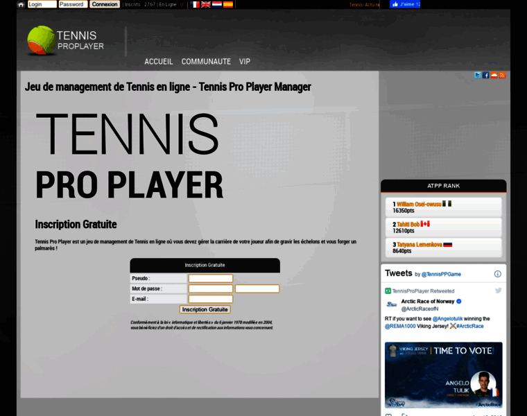 Tennisproplayer.com thumbnail