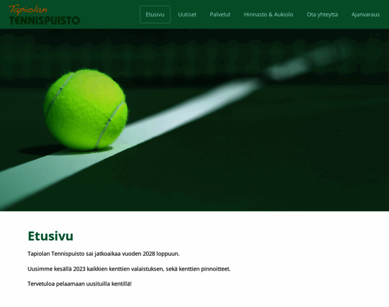 Tennispuisto.fi thumbnail