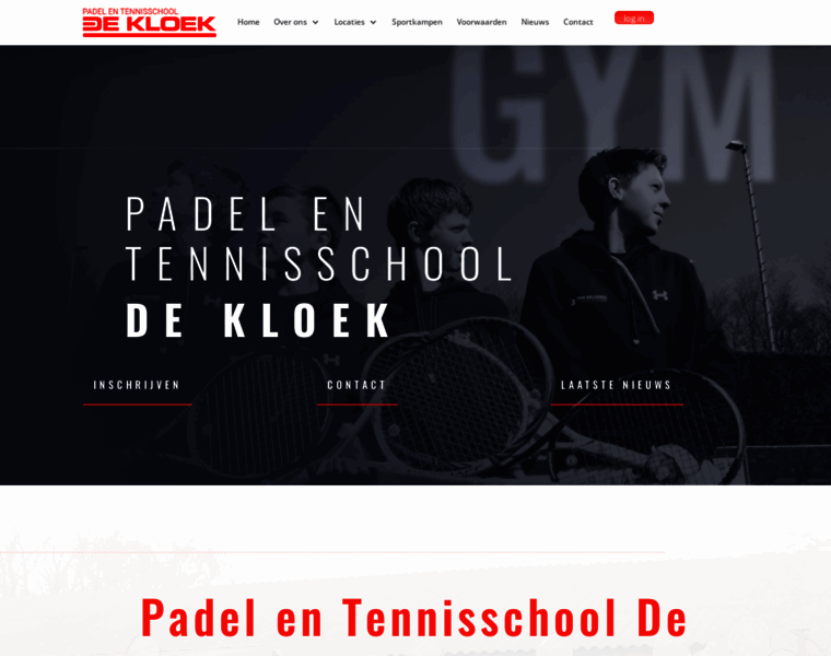 Tennisschooldekloek.nl thumbnail