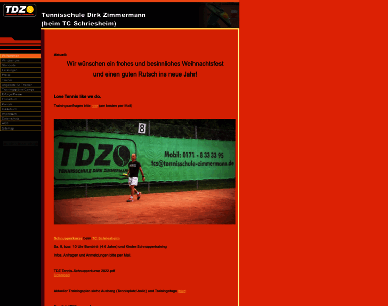 Tennisschule-zimmermann.de thumbnail