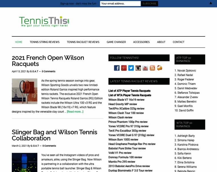 Tennisthis.com thumbnail