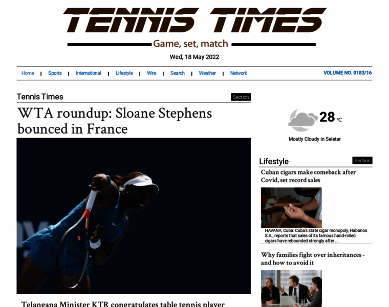 Tennistimes.com thumbnail