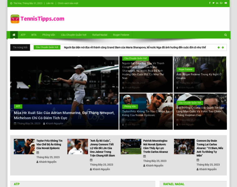 Tennistipps.com thumbnail
