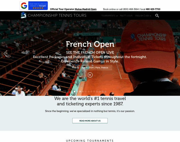 Tennistours.com thumbnail