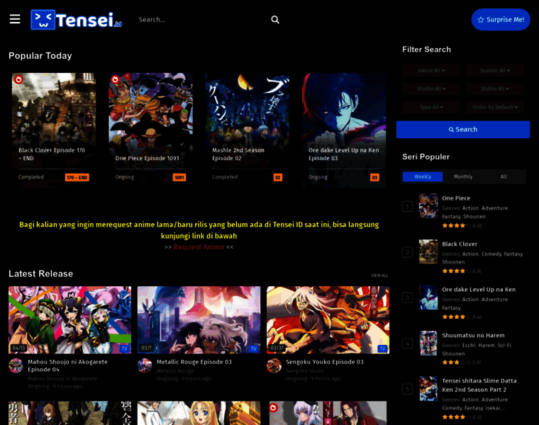 Tensei.id thumbnail Tensei.id thumbnail