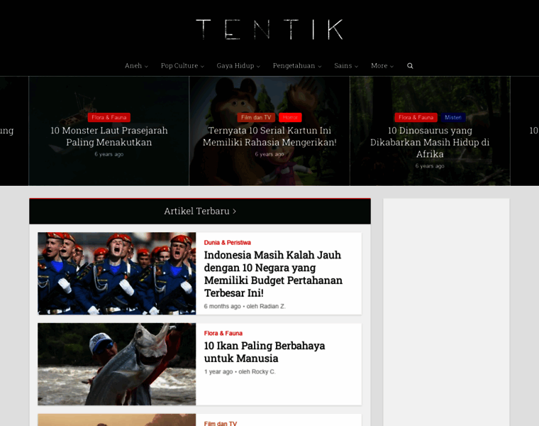 Tentik.com thumbnail
