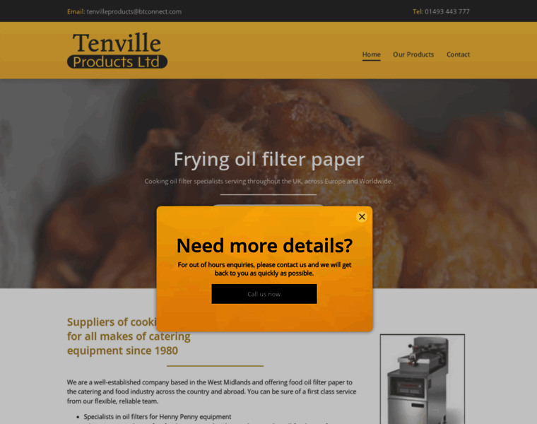 Tenville-products.co.uk thumbnail