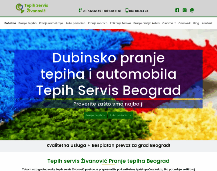 Tepihserviszivanovic.rs thumbnail
