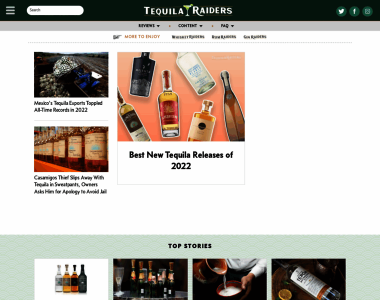 Tequilaraiders.com thumbnail