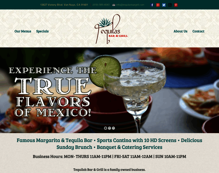 Tequilasbargrill.com thumbnail