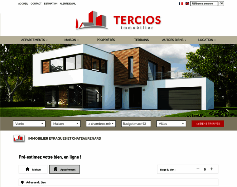 Tercios-immobilier.com thumbnail