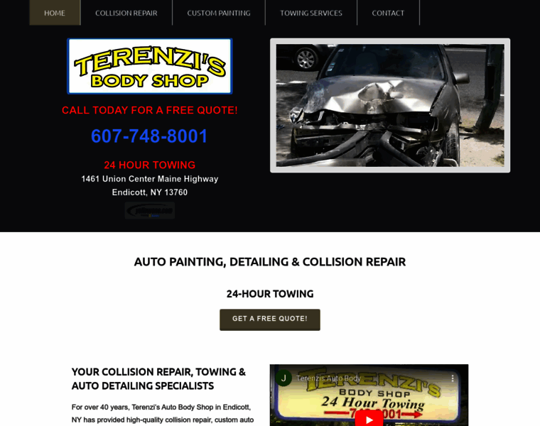 Terenzisbodyshop.com thumbnail Terenzisbodyshop.com thumbnail