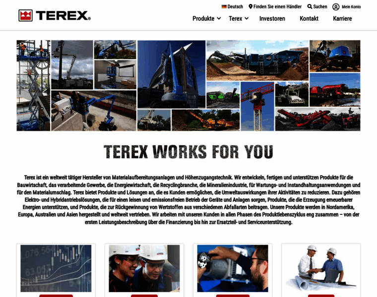Terex.de thumbnail