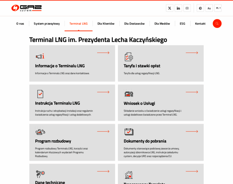 Terminallng.gaz-system.pl thumbnail