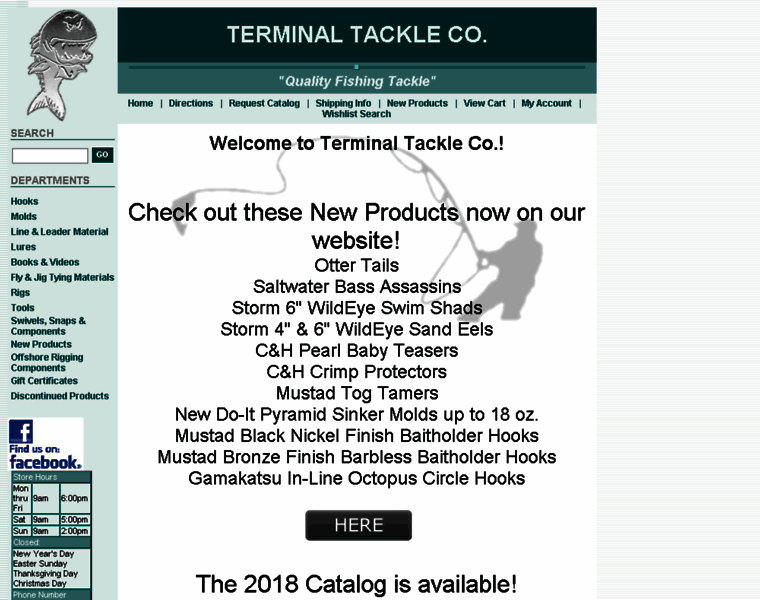 Terminaltackleco.com thumbnail