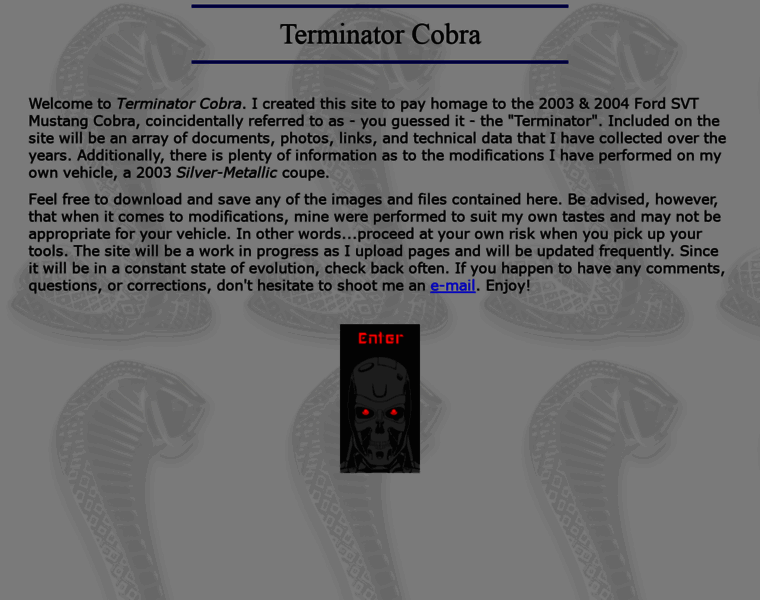 Terminator-cobra.com thumbnail