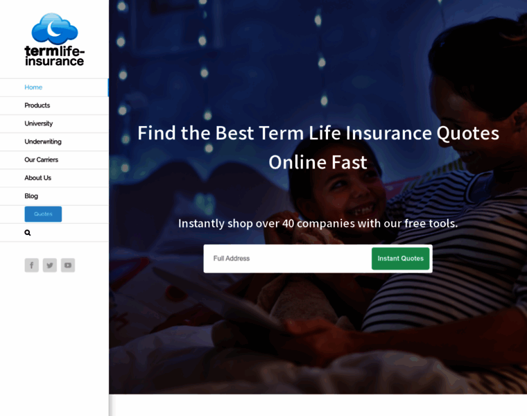 Termlife-insurance.com thumbnail