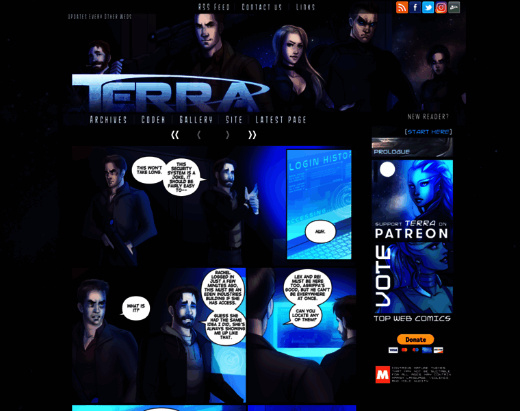 Terra-comic.com thumbnail