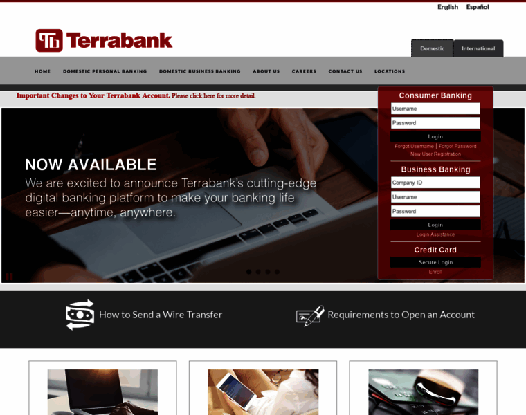 Terrabank.com thumbnail