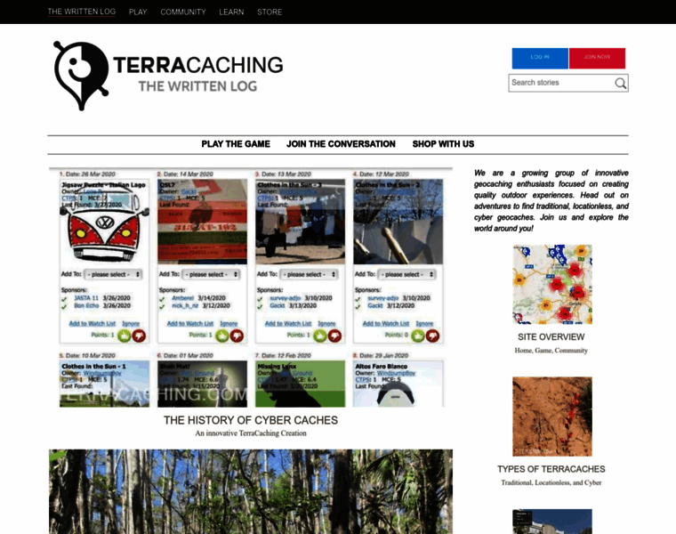 Terracaching.com thumbnail