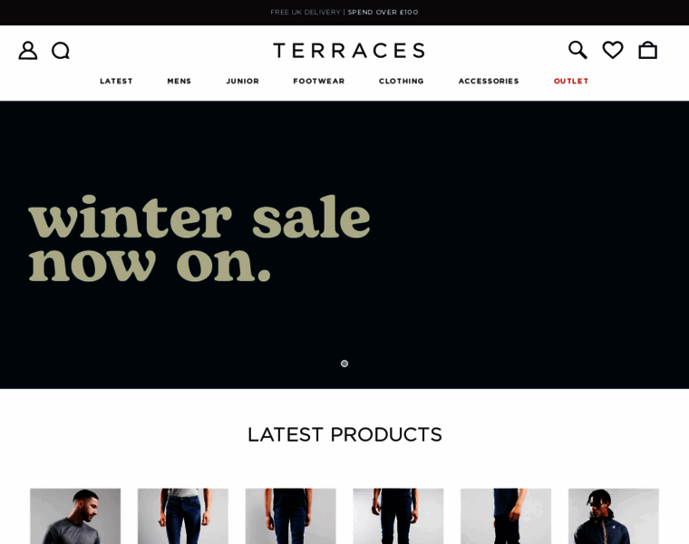 Terracesmenswear.co.uk thumbnail