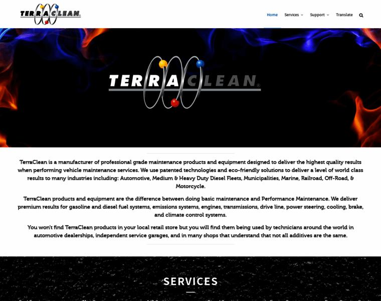 Terraclean.net thumbnail