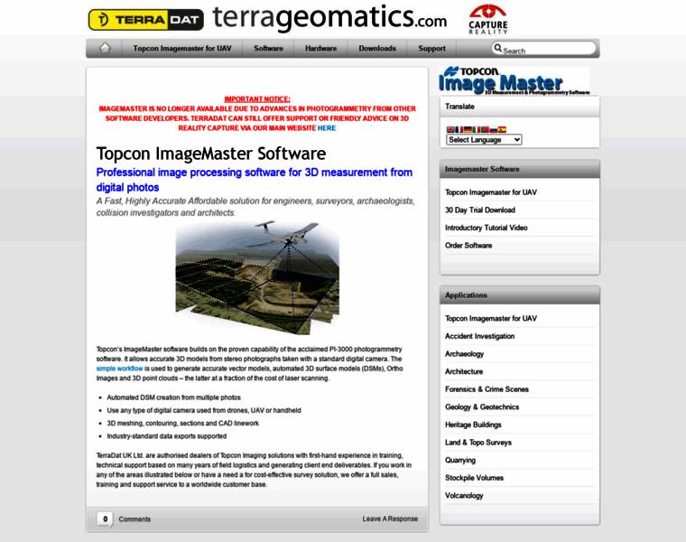 Terrageomatics.com thumbnail