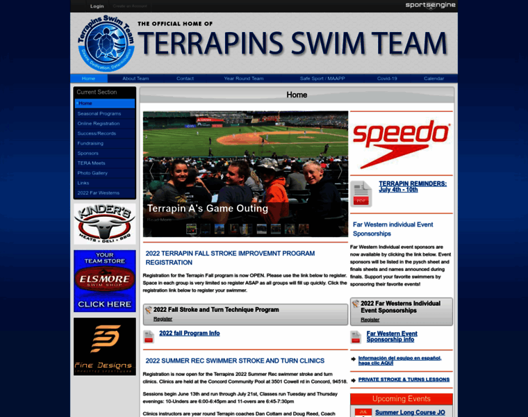 Terrapinswim.com thumbnail