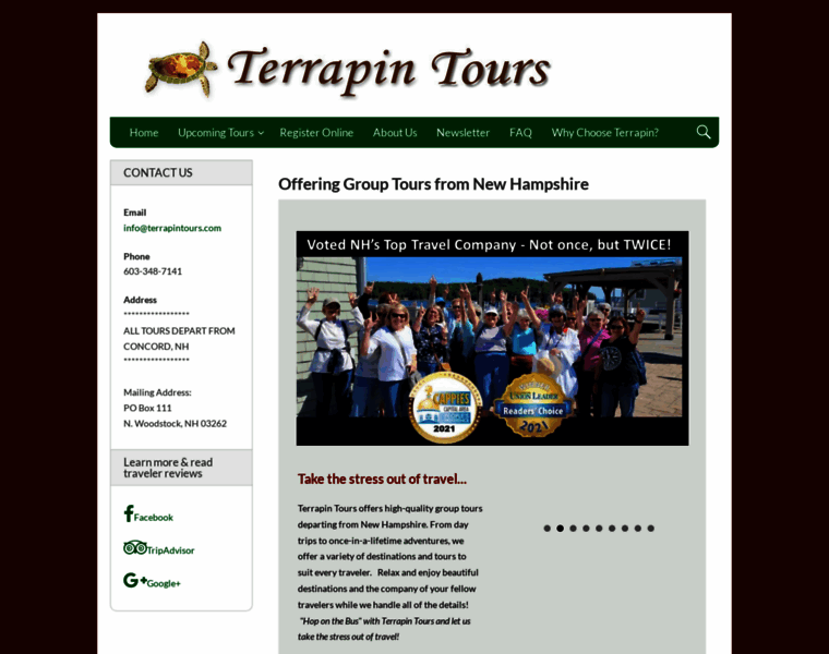 Terrapintours.com thumbnail