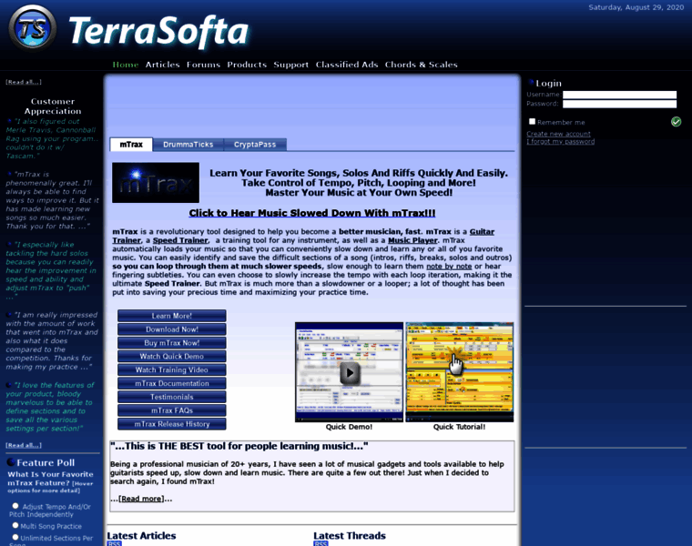 Terrasofta.com thumbnail