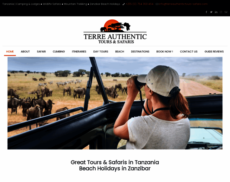 Terreauthentictours-safaris.com thumbnail