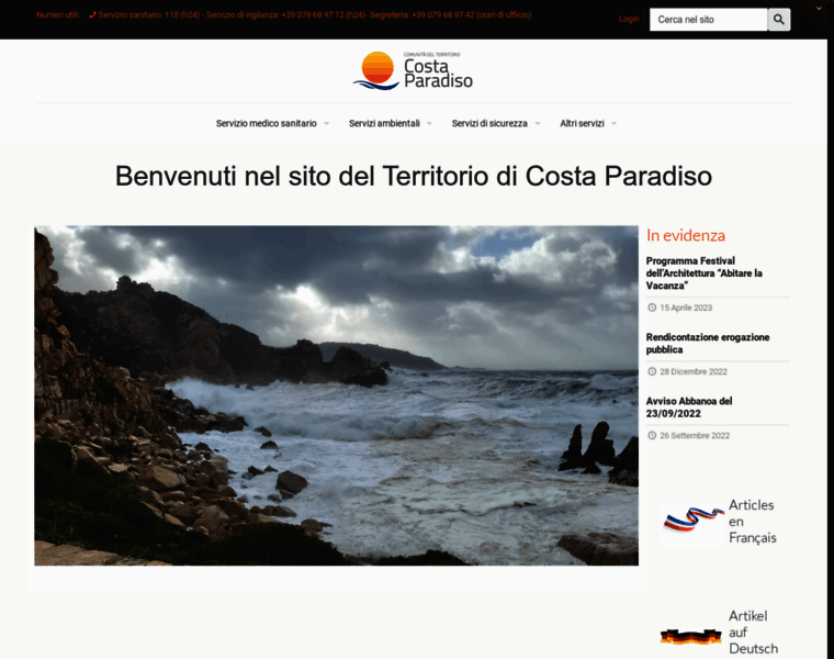Territoriocostaparadiso.it thumbnail