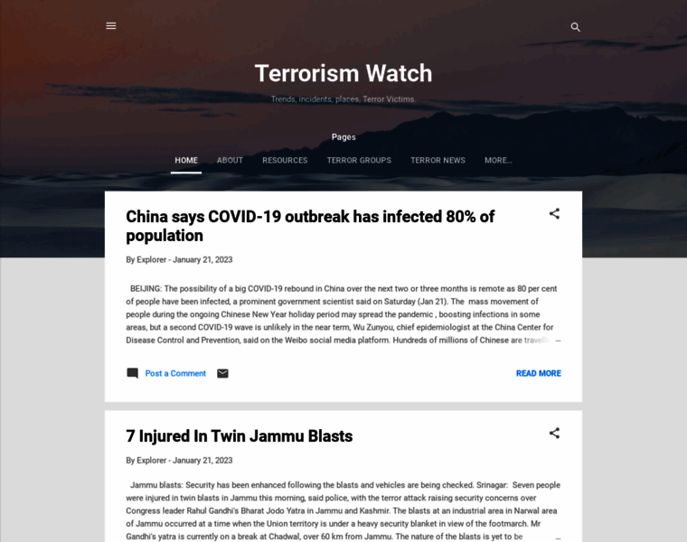 Terrorismwatch.org thumbnail