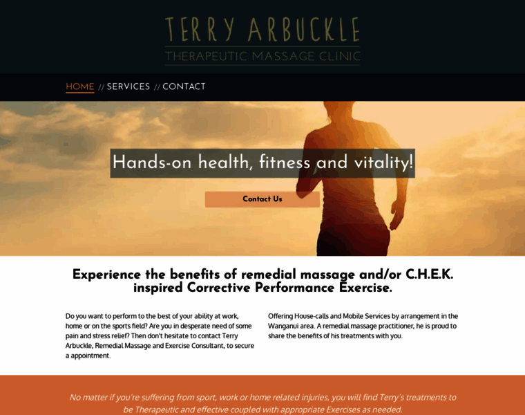 Terryarbucklemassagetherapy.co.nz thumbnail