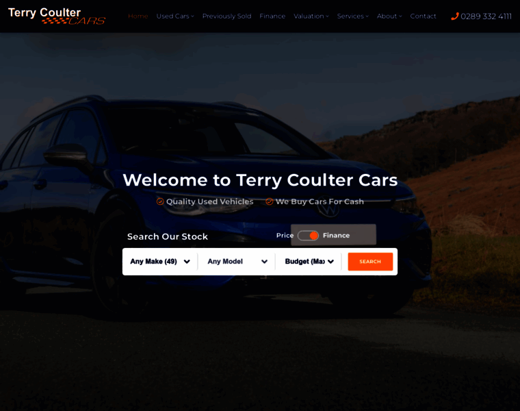 Terrycoultercars.co.uk thumbnail