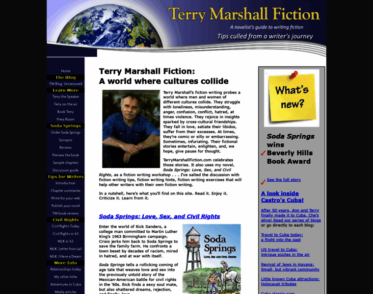 Terrymarshallfiction.com thumbnail