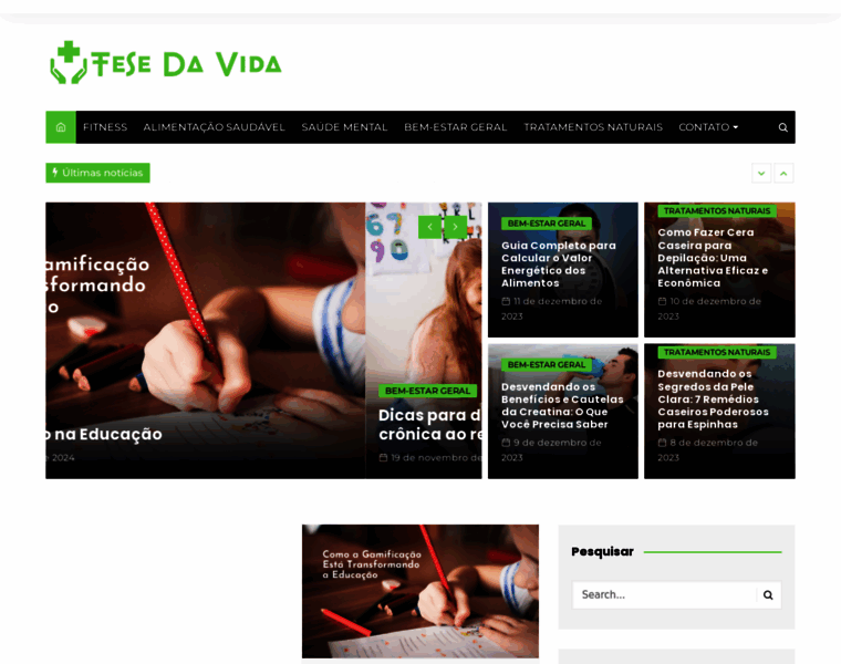Tesedavida.com thumbnail