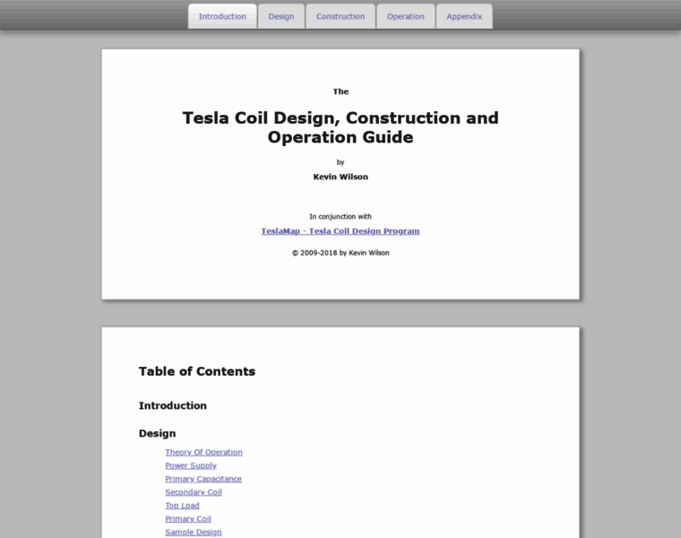 Teslacoildesign.com thumbnail
